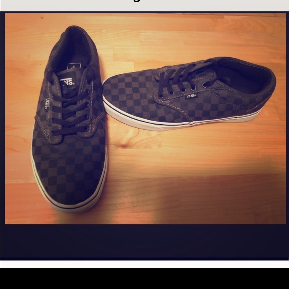 Mens checkered vans